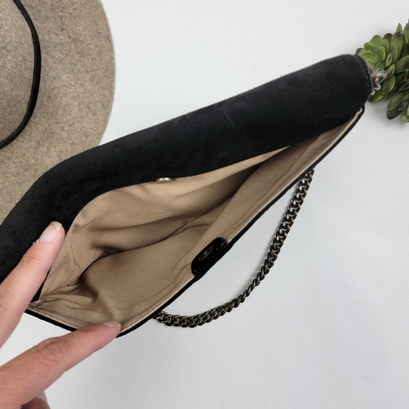 J. Crew Black Suede Clutch - Picture 7 of 13